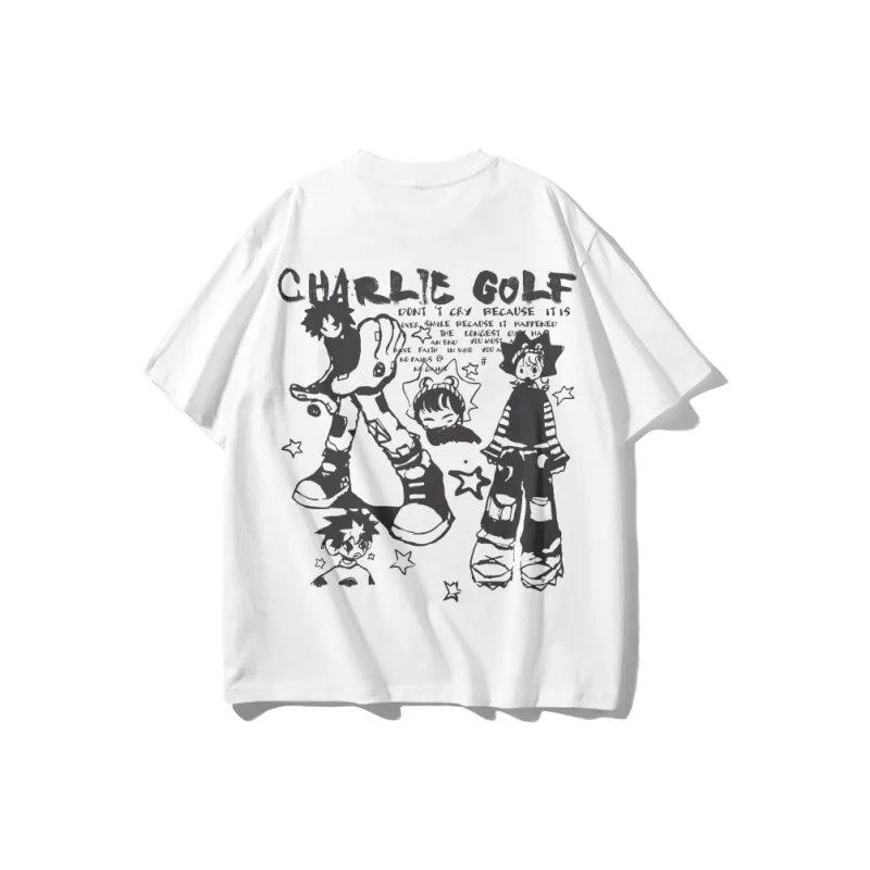 CHARLIE GOLF T Shirt Unisex Black-3