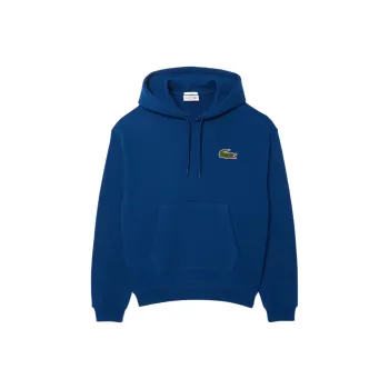LACOSTE Loose Fit Badge Hoodie