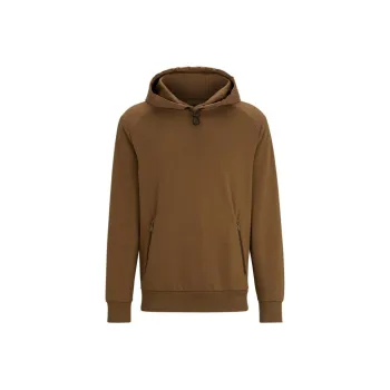 HUGO BOSS Contrasting panels Toggle Hoodie