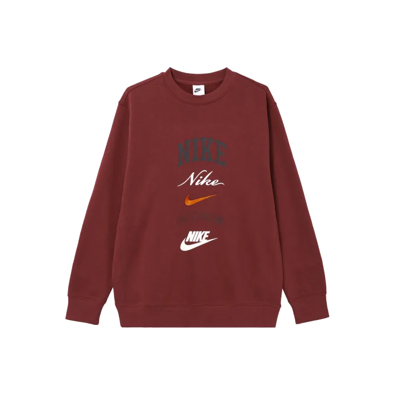 Nike Club Fleece Sweatshirt Men's Team Red-1