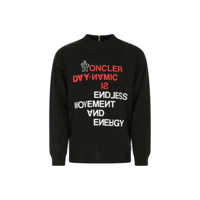 Moncler Grenoble Sweatshirts Men Black-0