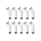 10 Pack[White & Gray 10]