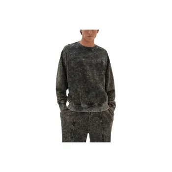 GUESS Originals Acid Wash Crewneck Sweatshirt Men's Gray