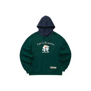 Skechers Romantic Crown Collaboration Series Sweatshirts Unisex Forest Green