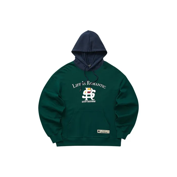 Skechers Romantic Crown Collaboration Series Sweatshirts Unisex Forest Green-0