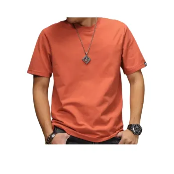 Seasonal Words T-Shirt Men's Orange