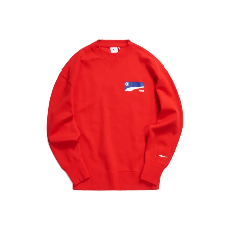 Ader Error X PUMA Power Sweatshirts Unisex China Red-0