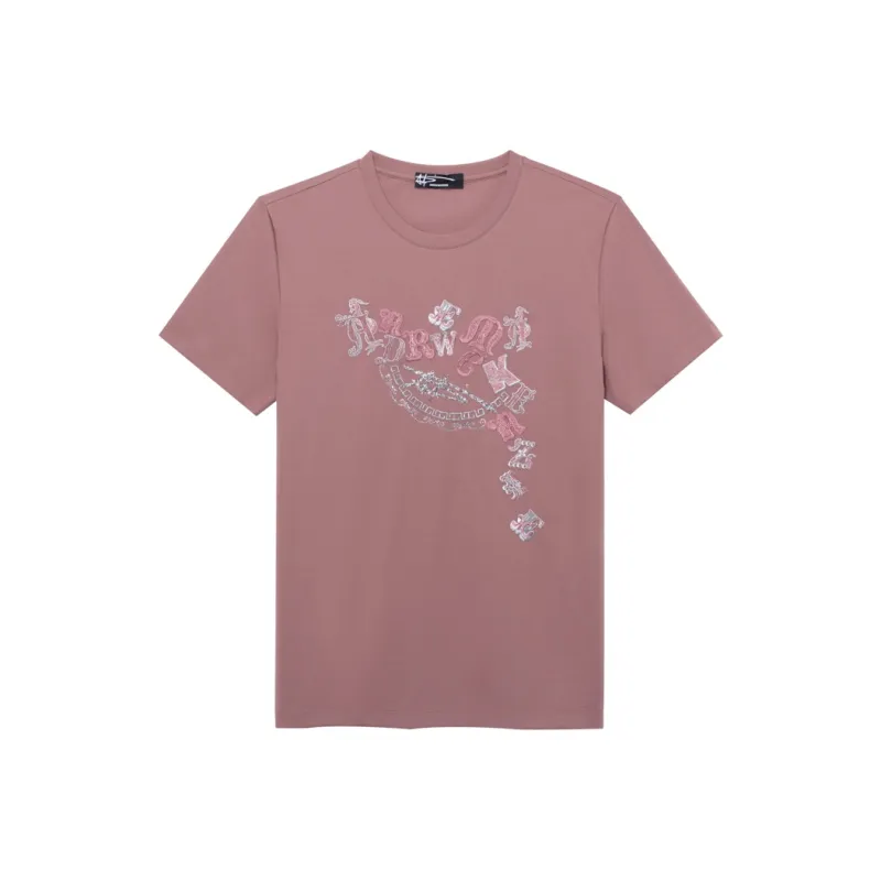 ANDREW MACKENZIE SS24 T Shirt Men's Rouge Red-0