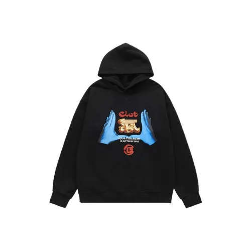 CLOT Kung Fu Series Sweatshirts Unisex Black