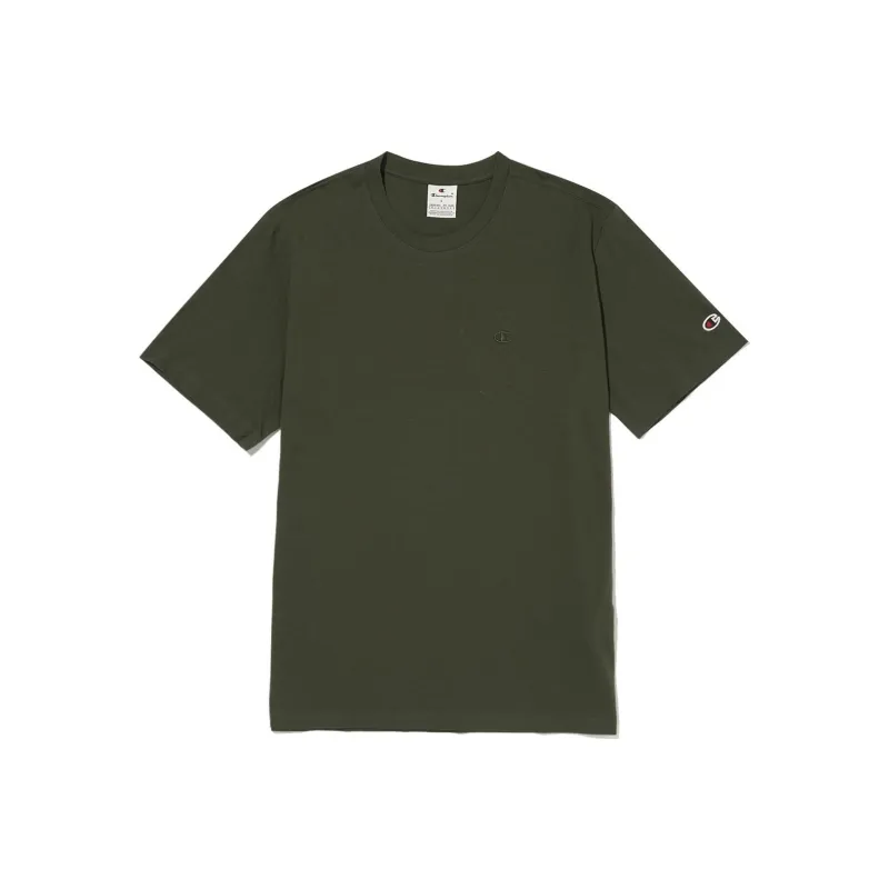 Champion T Shirts Unisex Khaki-0