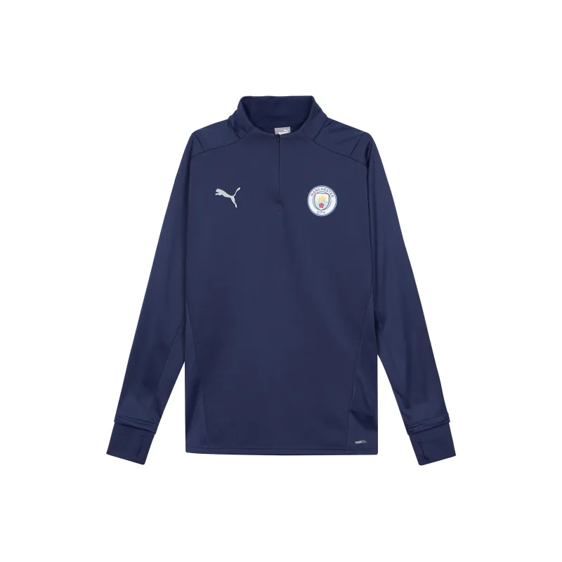 PUMA Manchester City F.C. Sweatshirts Men Blue-0