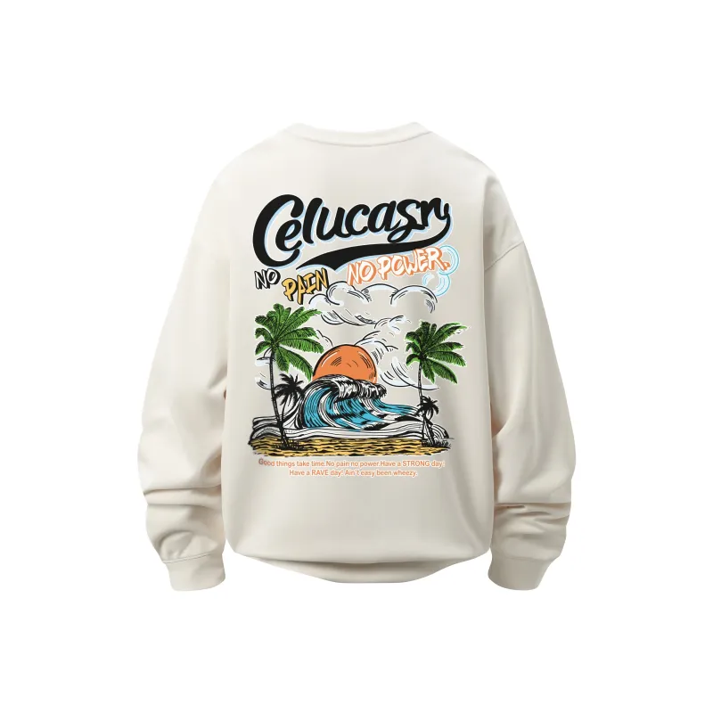 CELUCASN Sweatshirts Unisex-5