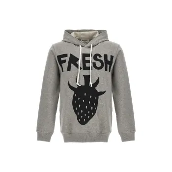 COMME DES GARCONS SHIRT Drawstring Long Sleeved Hoodie
