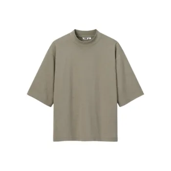 UNIQLO T Shirts Unisex 54 Green