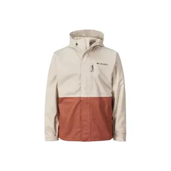 Columbia City Outdoor Collection Waterproof, Windproof, Breathable, And Thermal Windbreaker Jacket Men's Ecru