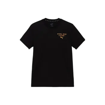 PUMA Club T Shirts Men Black