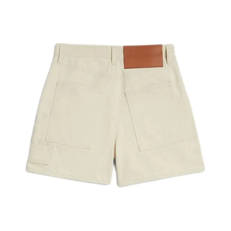 JIL SANDER High rise Denim Shorts-1
