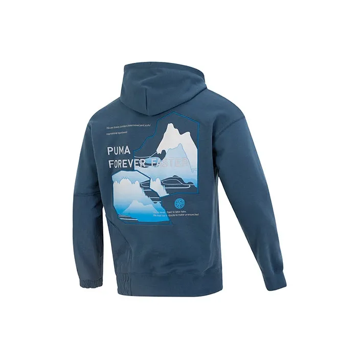 PUMA CNY Sweatshirts Men Blue-0