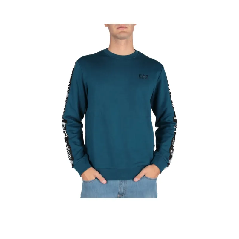EMPORIO ARMANI EA7 Sweatshirt Men's Peacock Blue-0