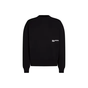 KARL LAGERFELD / Karl Lagerfeld Jeans Logo-print Crew-neck Jumper