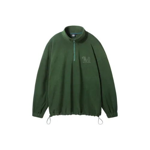 Muscle Dog Sweatshirt Men's Army Green