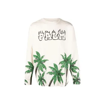 PALM ANGELS Palms And Skull Longsleeve