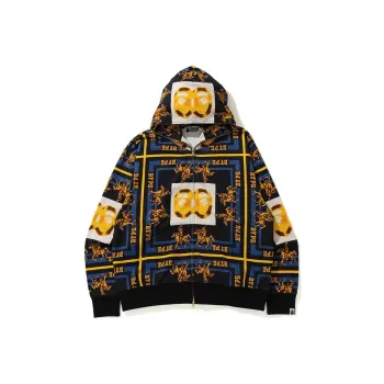 A BATHING APE Double Ape Head Relaxed Full Zip Hoodie