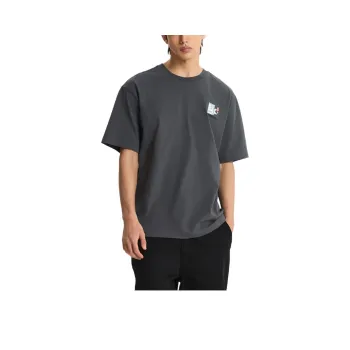 New Balance UNI NB BOY T Shirt Men's 60 Charcoal