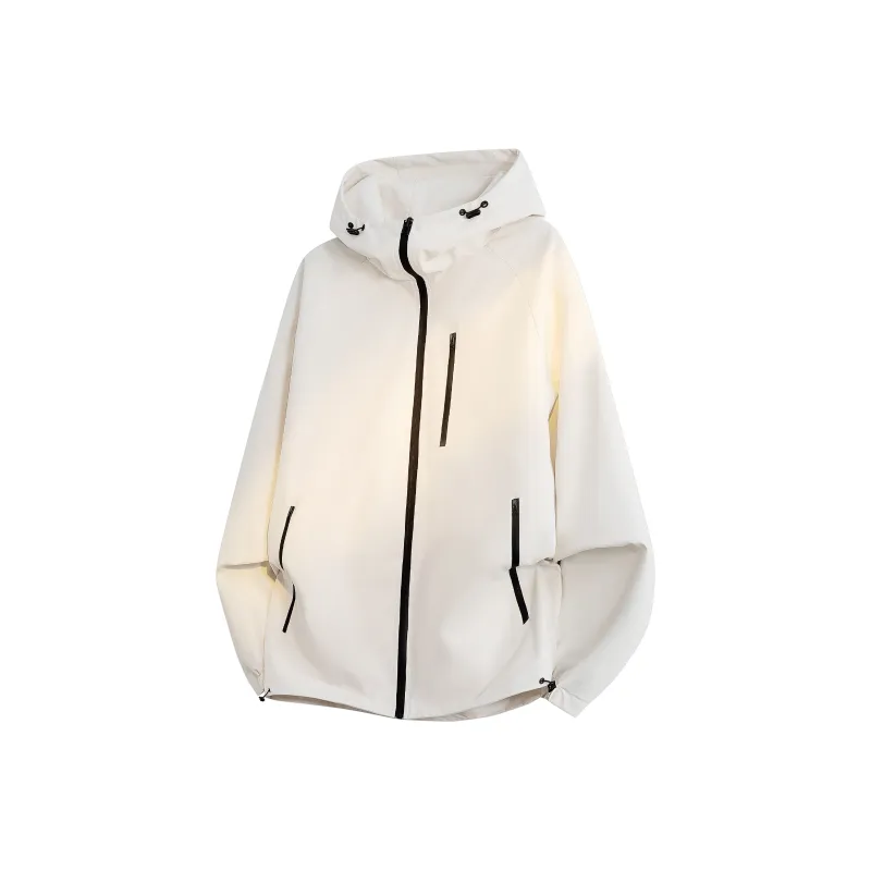 Warrior Huichao Riding The Wind Collection Jacket Unisex Warm White-2
