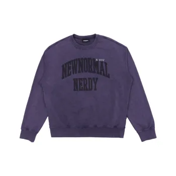 NERDY Sweatshirt Unisex Dark Purple