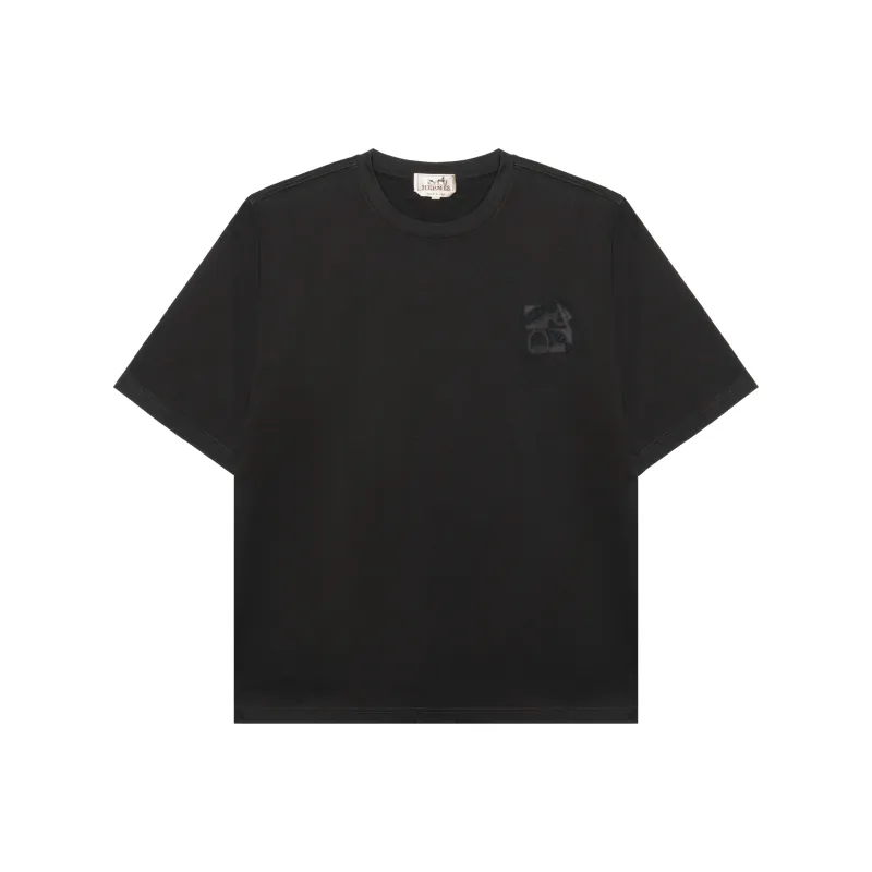 HERMES T Shirts Men Khaki-0