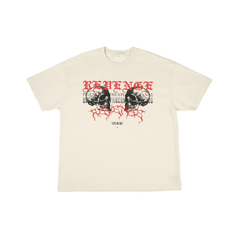 Revenge T Shirts Unisex Apricot-0