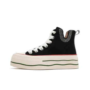 DAPHNE High Top Canvas Shoes Women's