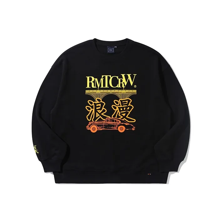 RMTCRW ROMANTIC CROWN Crew Neck Loose Fit Sweatshirt Unisex-4