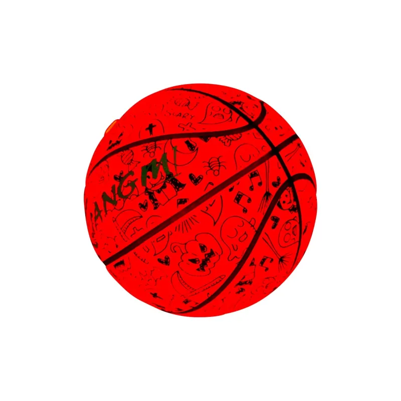 Kuangmi Rubber Basketball Brown Size 7 Street Unisex-6