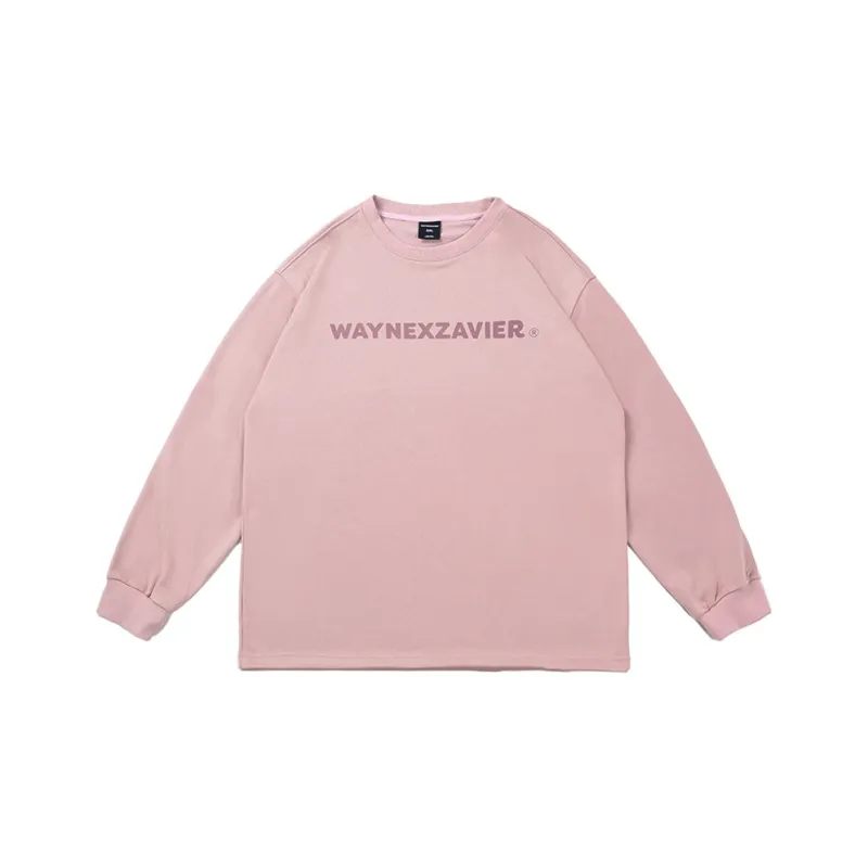 WAYNEXZAVIER Crew Neck Loose Fit Sweatshirt Unisex-35