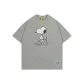 Gray Snoopy Short-Sleeved