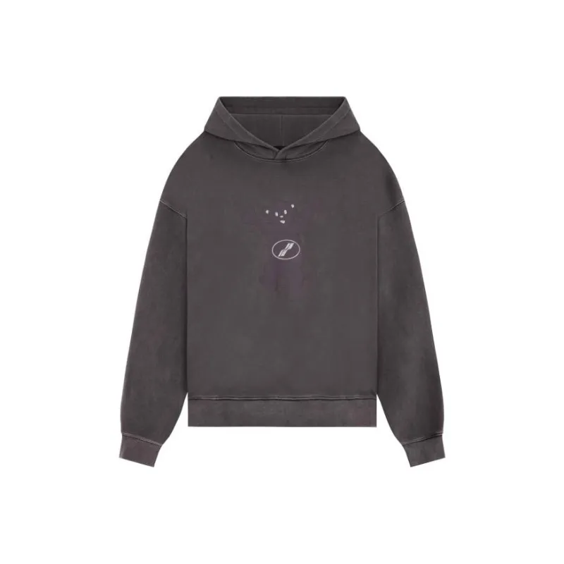 WE11DONE Graphic print Cotton Hoodie-0