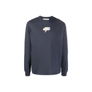 OFF WHITE Degradé Thund Skate L/S Tee