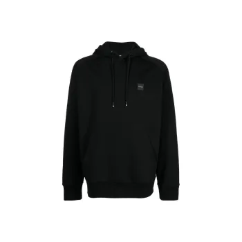 HUGO BOSS Chest Logo patch Detail Hoodie