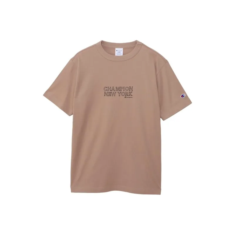 Champion FW24 T-Shirt Unisex Beige-0