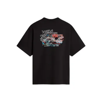 Vans Local Pub Spray T-Shirt Men Black