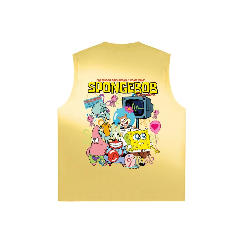 SPONGEBOB SQUAREPANTS Tank Top Unisex-10