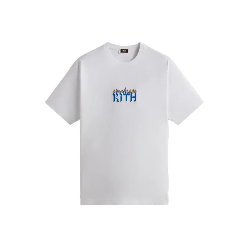 KITH Treats Hanukkah Menorah Tee-0