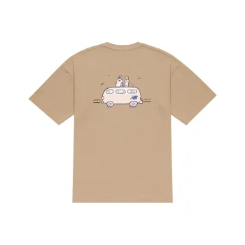 New Balance x PK SHEJISHILIANMINGKUAN T Shirt Unisex Khaki