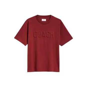 COACH T-Shirts Unisex Merlot