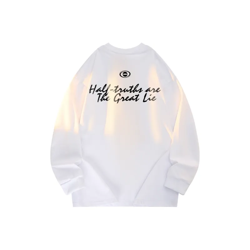 Yiwen Long Sleeved T Shirts Unisex-2
