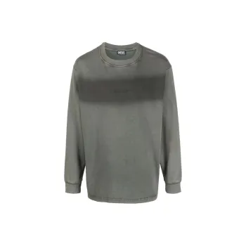 DIESEL Sweatshirts Men Green