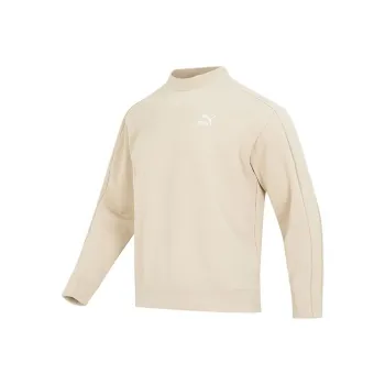 PUMA Sweatshirts Men Khaki