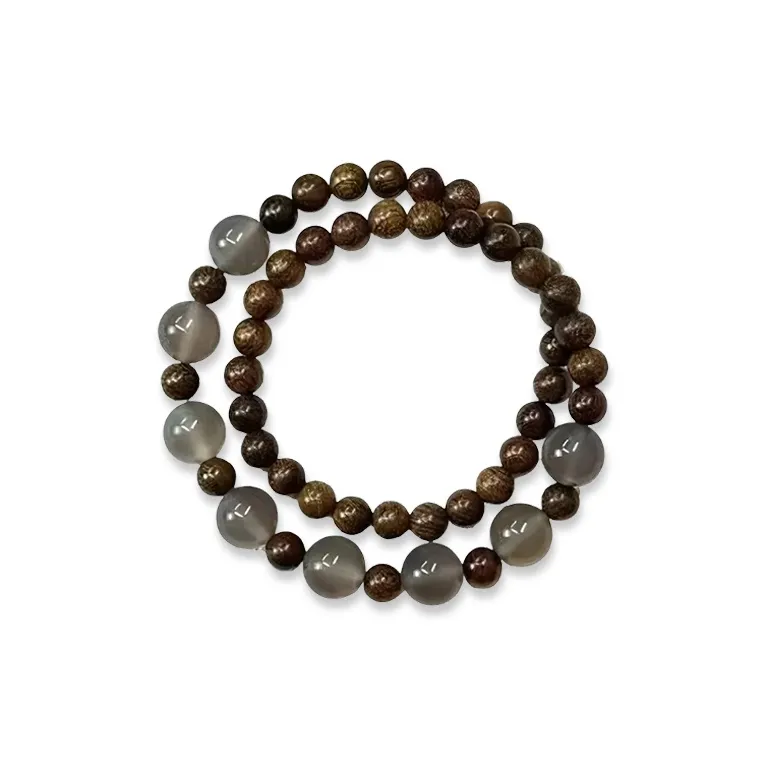 Kim Ka Fook Golden Sandalwood Bracelets Unisex-0